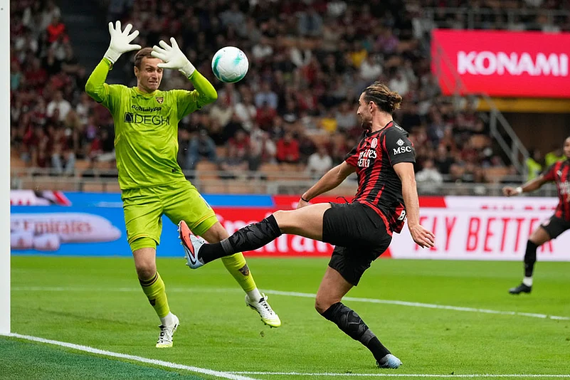 AC Milan Vs Lecce, Coppa Italia 2025-26 Third Round match photos_Christian Früchtl