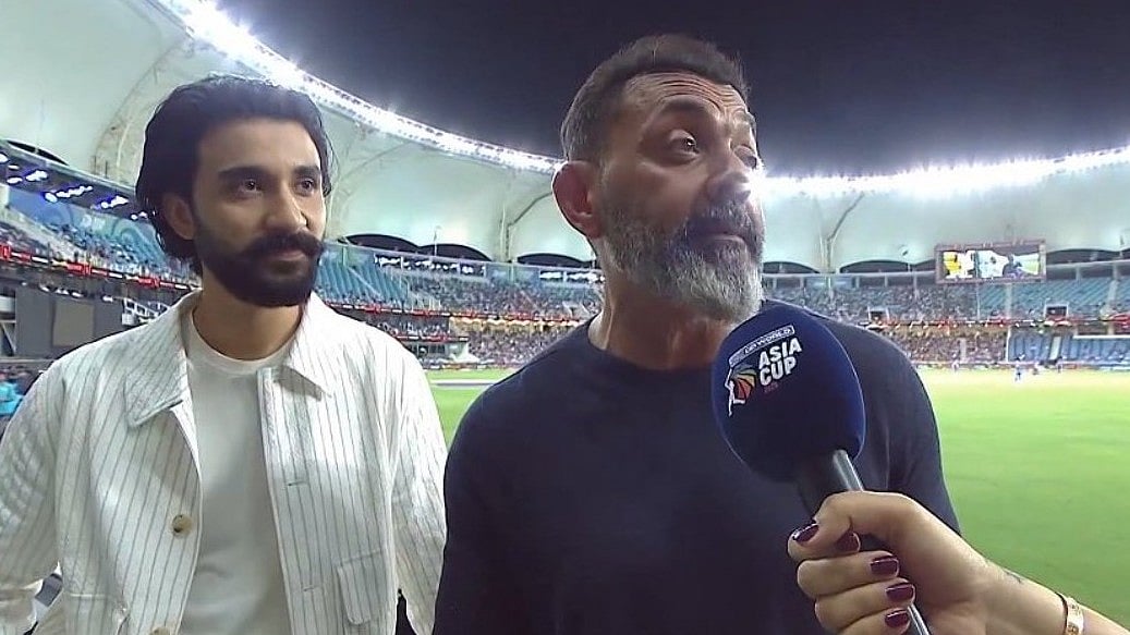 X : Raghav Juyal (left) and Bobby Deol interviewed by Sanjana Ganesan.