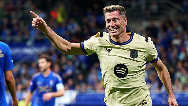 Real Oviedo 1-3 Barcelona, La Liga 2025-26: Robert Lewandowski, Ronald Araujo Seal Comeback Win