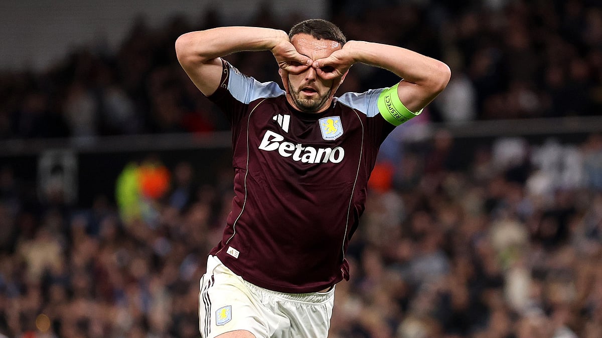 John McGinn celebrates his early goal for Aston Villa as they defeat Bologna 1-0.