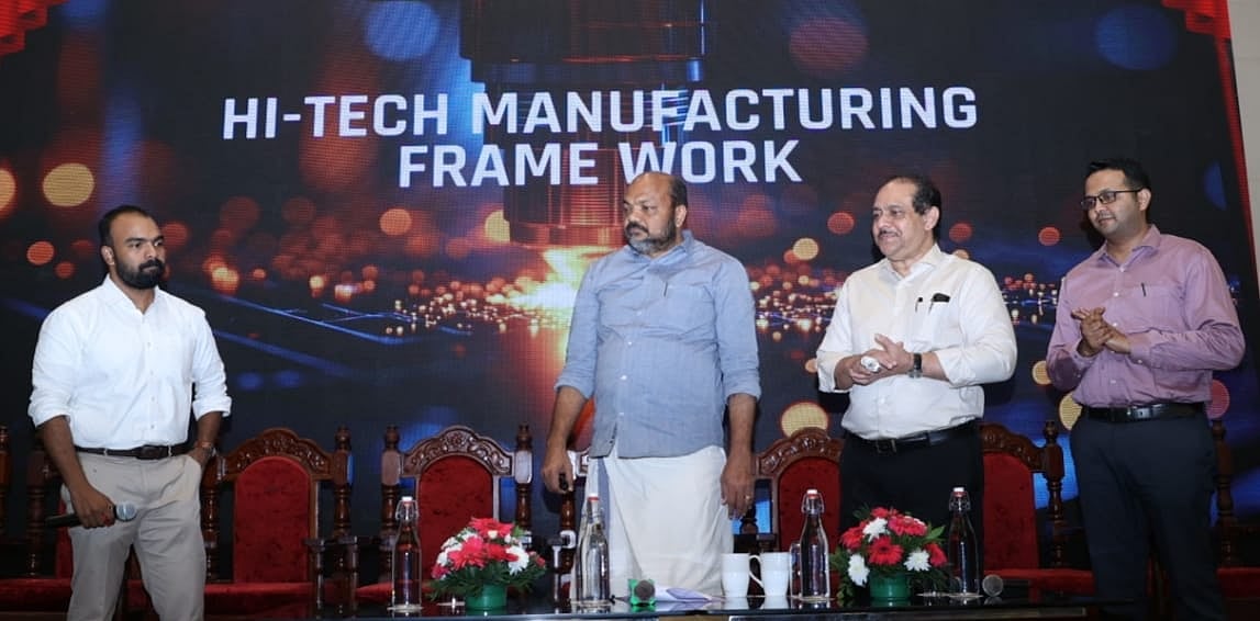 Minister Shri P Rajeeve Launches Hi-Tech Manufacturing Framework