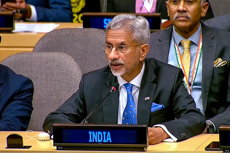 S Jaishankar in New York