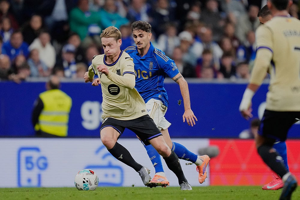 | Photo: AP/Jose Breton : La Liga 2025-26: Real Oviedo vs FC Barcelona