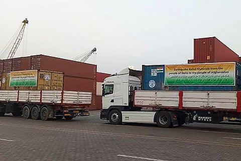 Humanitarian aid to Afghanistan