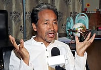 SC Adjourns Plea Challenging Sonam Wangchuk's Detention Under NSA To March 10 (ANI Video Grab) : Sonam Wangchuk speaks to media in Leh over CBI probe into alleged FCRA violations at his institute, Sep 25.