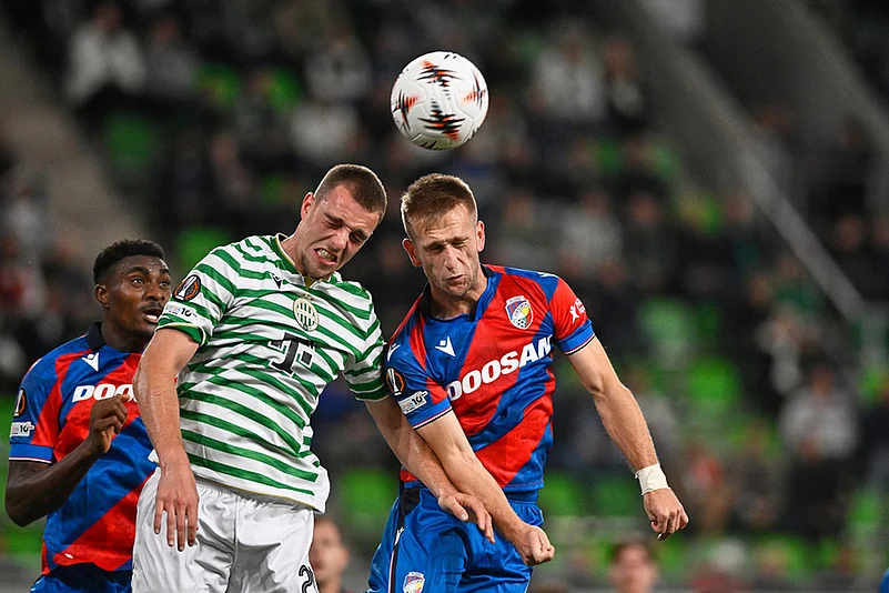 UEFA Europa League soccer Ferencvaros vs Viktoria Plzen_Amar Memic