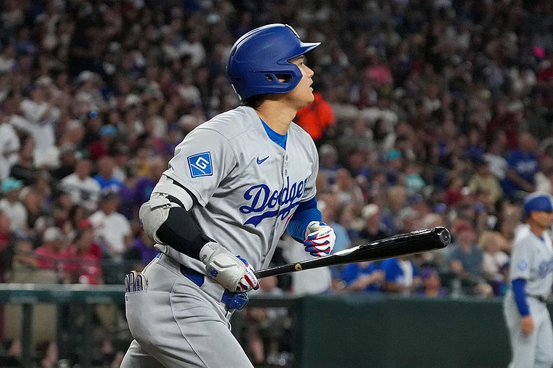 MLB NL West title match Los Angeles Dodgers vs Arizona Diamondbacks_Shohei Ohtani