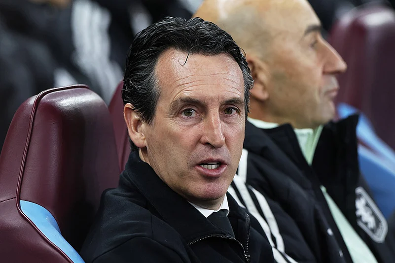 UEFA Europa League soccer Aston Villa vs Bologna_Unai Emery