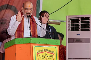 | Photo: PTI/Swapan Mahapatra; Representative image : The union minister accused the opposition grand alliance of corruption and nepotism.