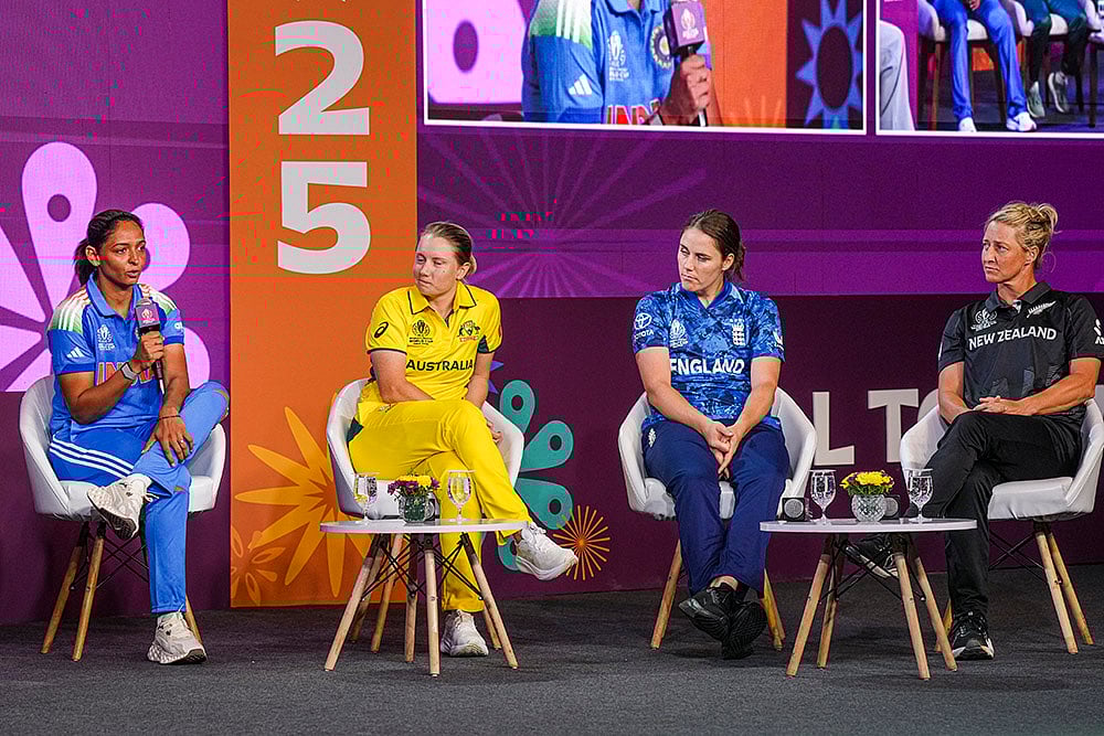 ICC Womens WCup 2025 Captains Day in Bengaluru
