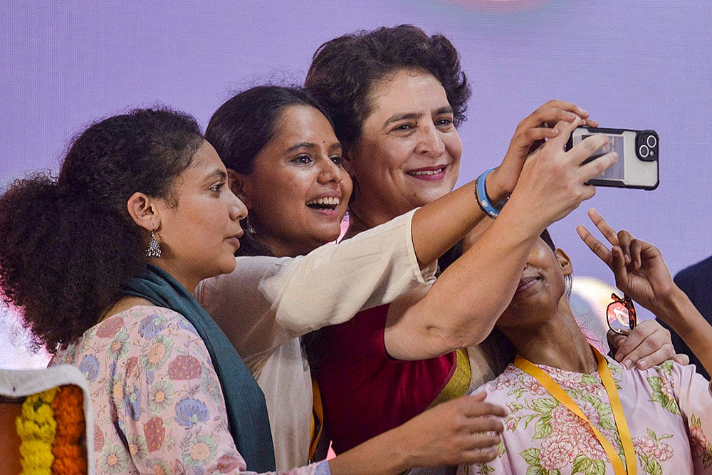 Priyanka Gandhi in Patna