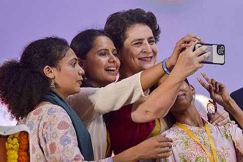 Priyanka Gandhi in Patna