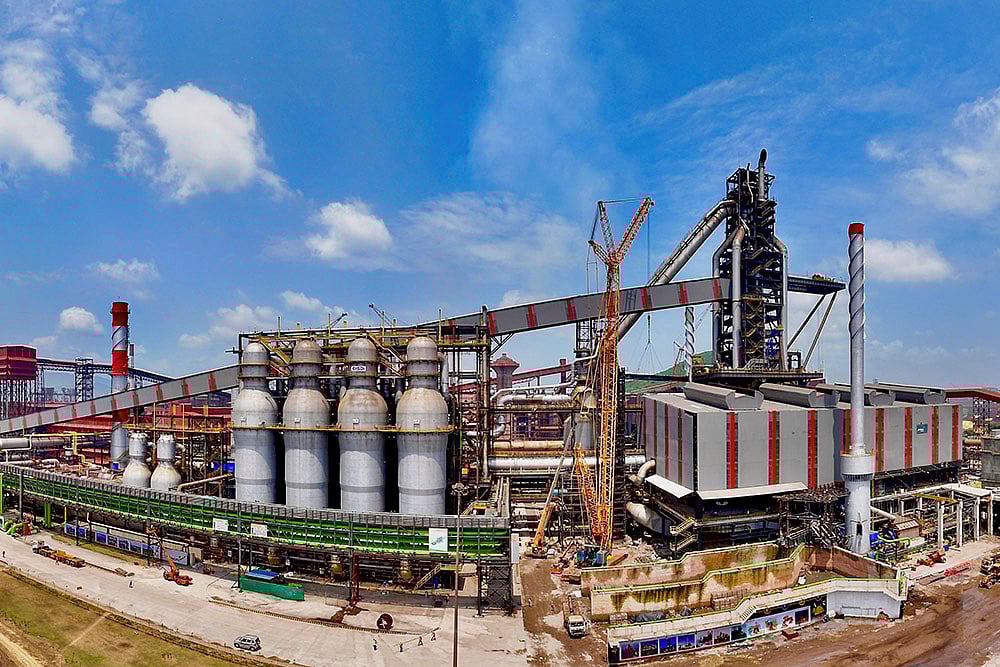 Jindal Steels manufacturing facility in Odisha