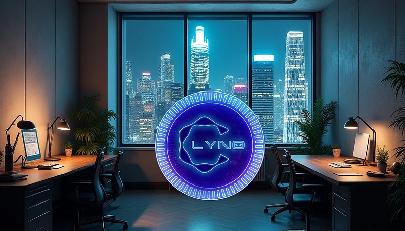 Digital illustration of Lyno logo