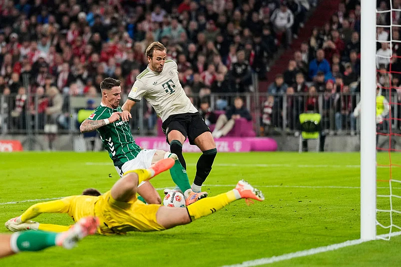 Bundesliga Soccer Match: Bayern Munich vs Werder Bremen