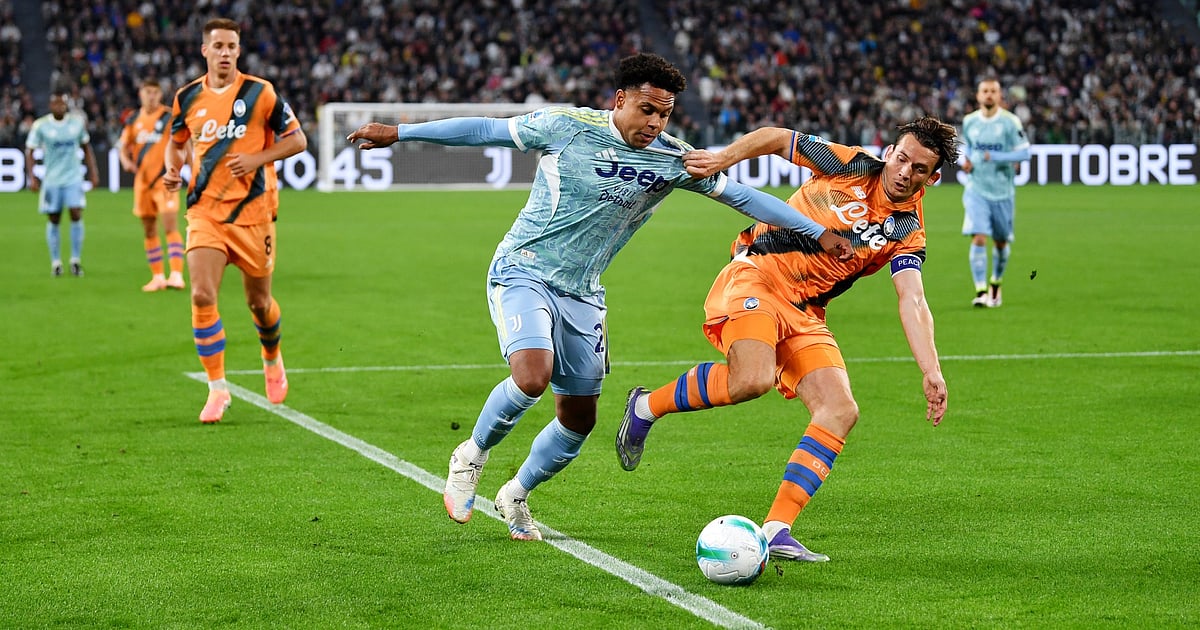 Juventus Vs Atalanta, Serie A 2025-26 Marten de Roon Weston McKennie