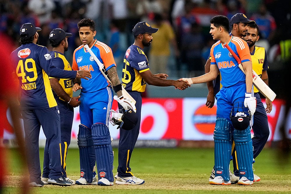 | Photo: AP/Altaf Qadri : Asia Cup 2025: India vs Sri Lanka