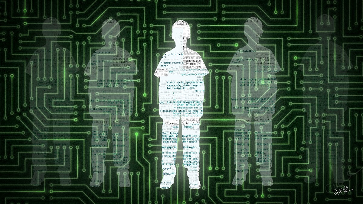 Ilustration by Vikas Thakur : Children mirror what they see. But what happens when they mirror machines?