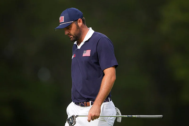 Ryder Cup Golf tournament 2025 Day 2 United States vs Europe_Scottie Scheffler