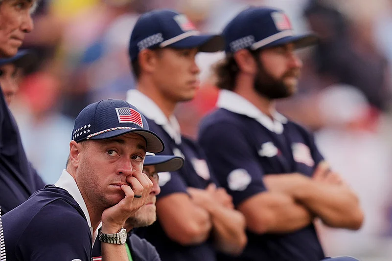Ryder Cup Golf tournament 2025 Day 2 United States vs Europe_Justin Thomas