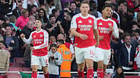 Sunderland Vs Arsenal LIVE Score, Premier League 2025-26: Black Cats Face Gunners | Photo: AP/Kin Cheung : Sunderland Vs Arsenal LIVE Score, Premier League 2025-26: Arsenal player celebrating a goal.