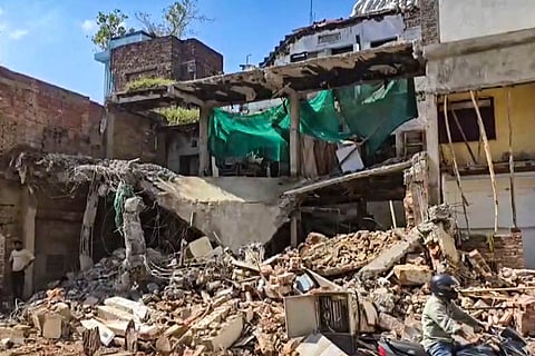 Anti-encroachment drive in Varanasi