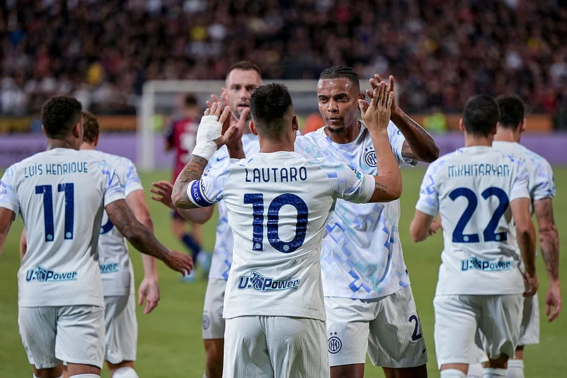 Italy soccer Serie A 2025-26 Cagliari Calcio vs Inter Milan_Lautaro Javier Martinez