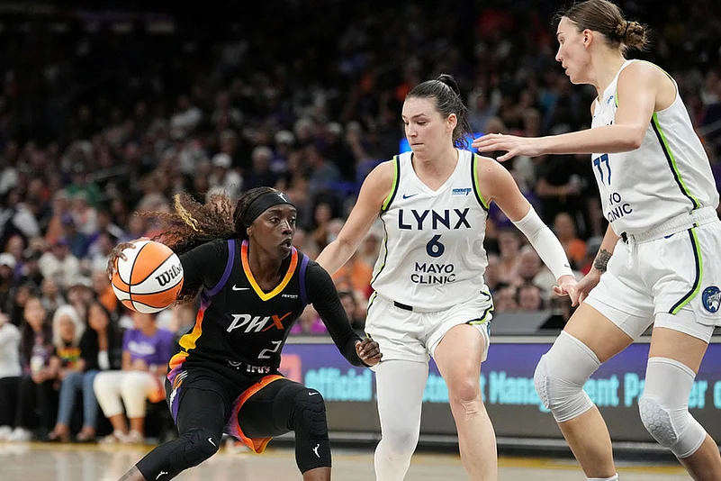 WNBA basketball playoff semifinals series game 3 Phoenix Mercury vs Minnesota Lynx_Kahleah Copper