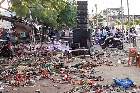Aftermath of Karur stampede