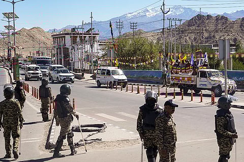 Funeral of Leh violence victim