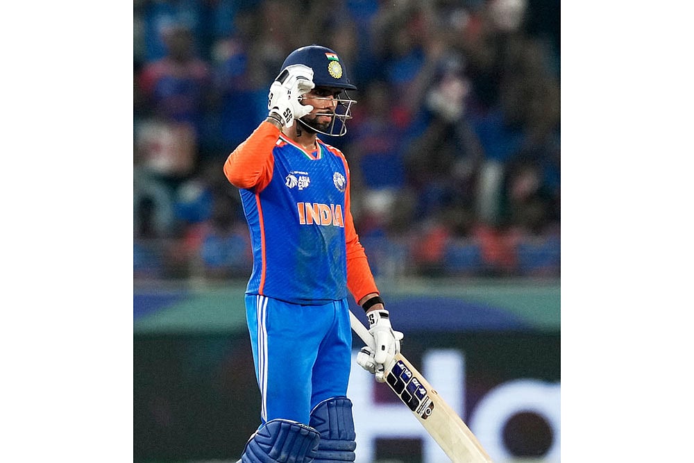 Asia cup Cricket final 2025 India vs Pakistan match photos_Tilak Varma 