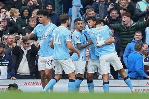 English Premier League 2025-26: Burnley and Manchester City