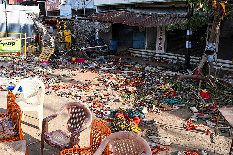 Aftermath of Karur stampede