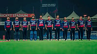 Nepal Vs UAE Live Score, 1st T20I: Toss Coming Up; Kirtipur Braces For First-Ever International Match Under Floodlights Photo: X/ICCAsiaCricket : File photo of the Nepal cricket team.