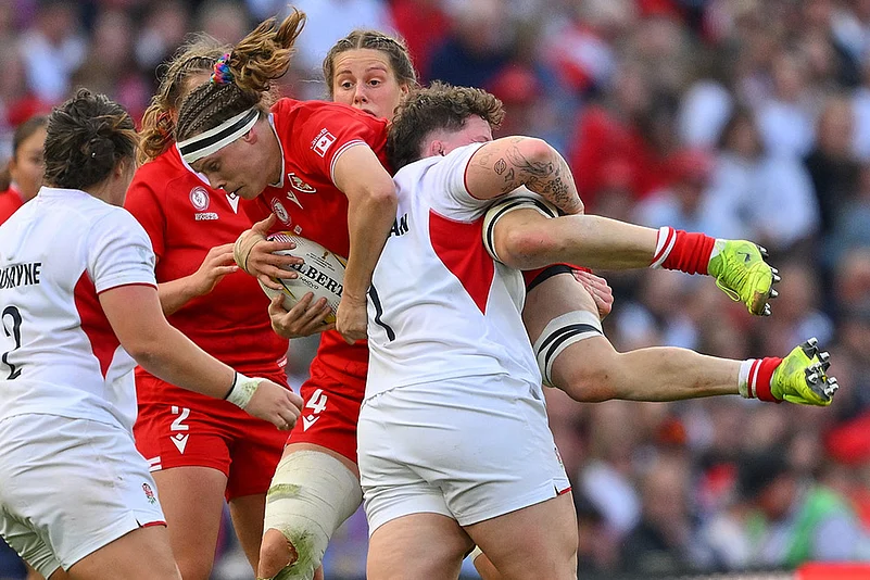 Women’s Rugby World Cup 2025 Final match England vs Canada_Hannah Botterman