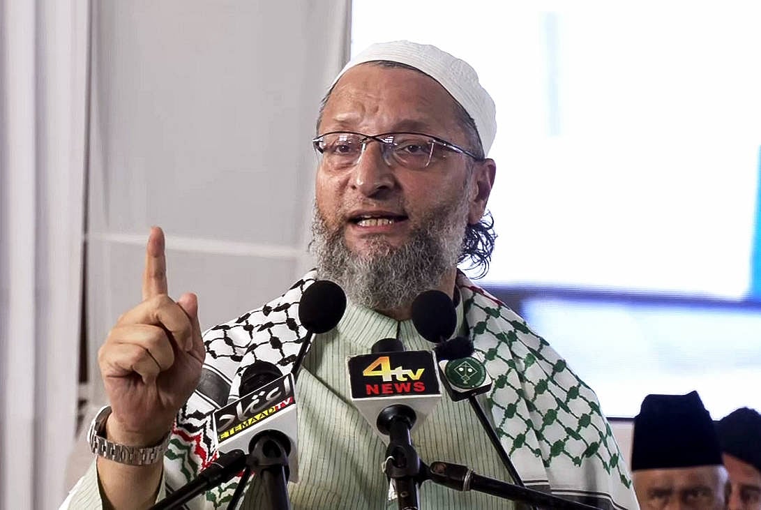 IMAGO / ANI News : Asaduddin Owaisi is looking to secure AIMIM’s Muslim representation 