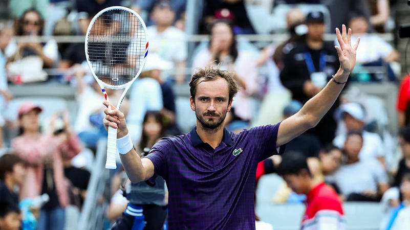 Daniil Medvedev at the China Open
