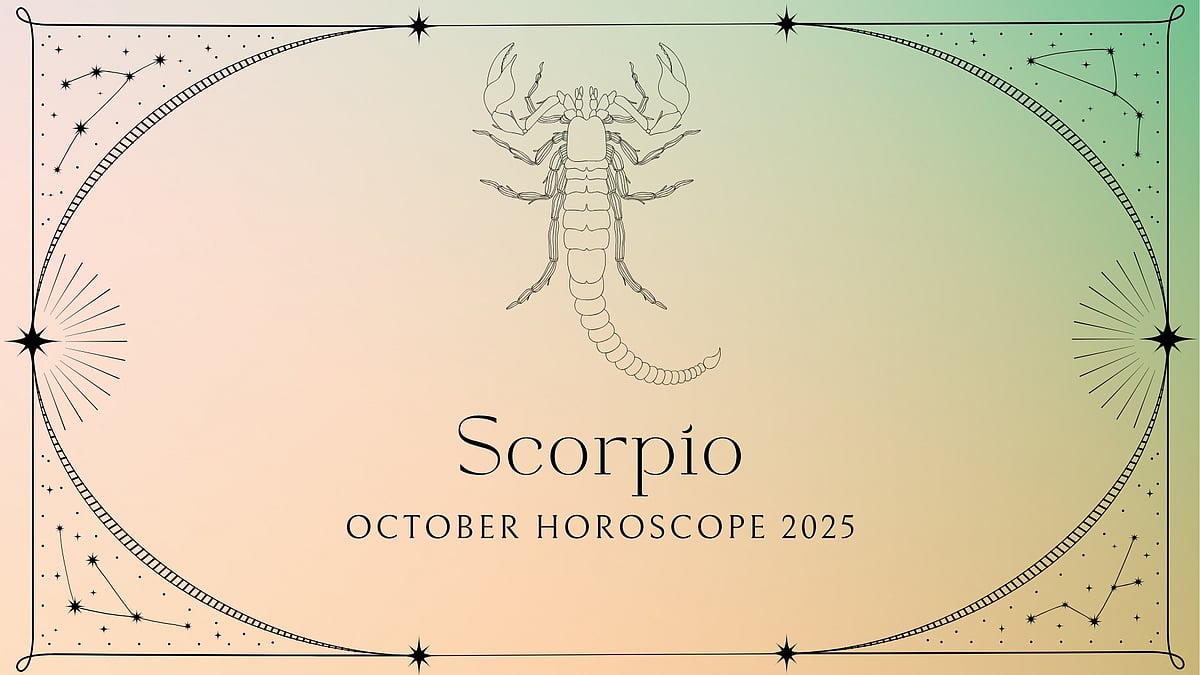 Scorpio October 2025 Horoscope