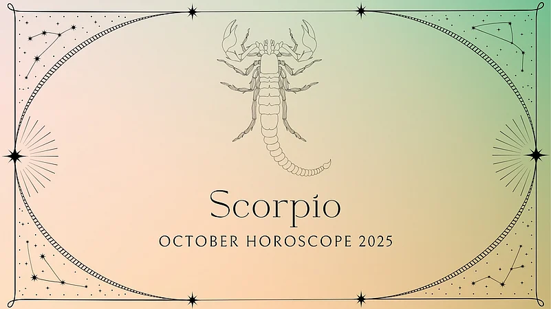 Scorpio October 2025 Horoscope