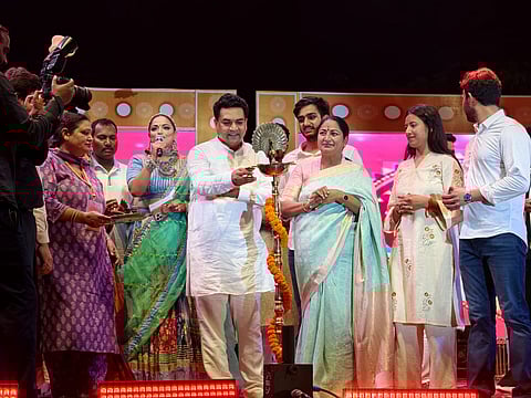 Mrs. Rekha Gupta, Chief Minister, Government of Delhi, and Honorable Mr. Kapil Mishra, Tourism Minister, Government of Delhi at the event