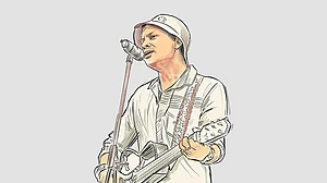 Illustration: Saahil : Zubeen Garg (1972-2025)
