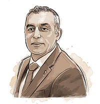 Illustration: Saahil : Palestine Ambassador Abdullah Abdul Shawesh