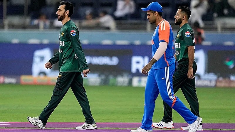 AP|Altaf Qadri : The atmosphere after India’s ninth Asia Cup triumph was far from celebratory for Pakistan as captain Salman Agha lashed out following the tournament’s bitter finale in Dubai. 