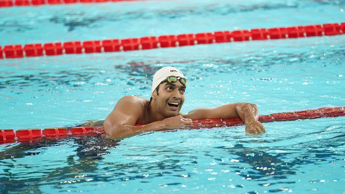 Special Arrangement : Srihari Nataraj Disappointed After Missing 50m Backstroke Gold At Asian Aquatics 2025