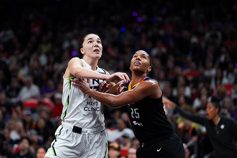 WNBA Basketball Playoffs game Phoenix Mercury vs Minnesota Lynx_Maria Kliundikova