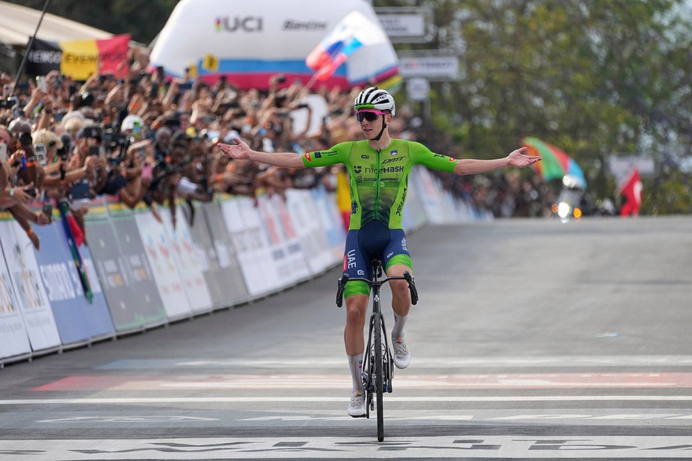Rwanda Cycling Road World Championships 2025 photos_ Tadej Pogacar