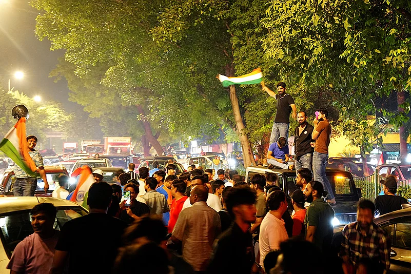 Asia Cup 2025 final India vs Pakistan match celebration in New delhi