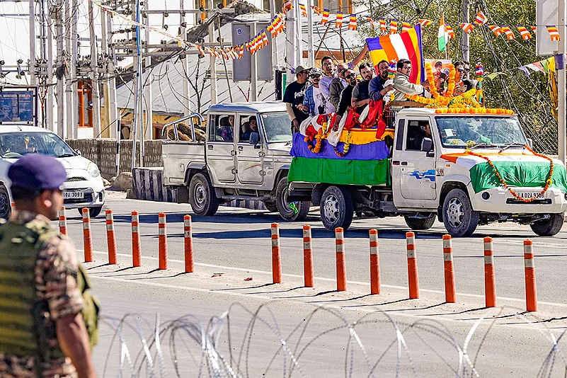 Funeral of Leh violence victim