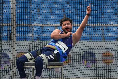 men’s discus F56 during World Para Athletics Championships 2025