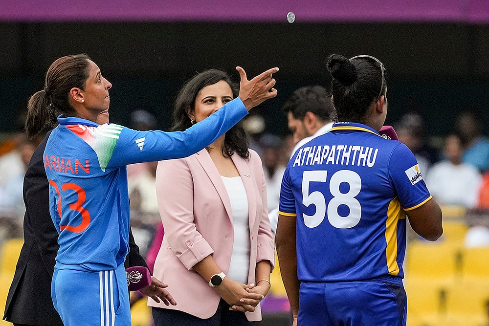 | Photo: PTI/Swapan Mahapatra : ICC Women's Cricket World Cup 2025: India vs Sri Lanka